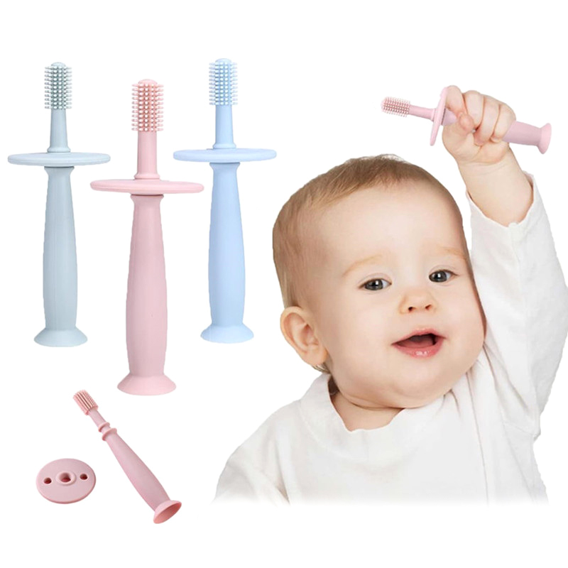 Health Wellness Items - 1Pcs Baby Finger Toothbrush Soft Silicone