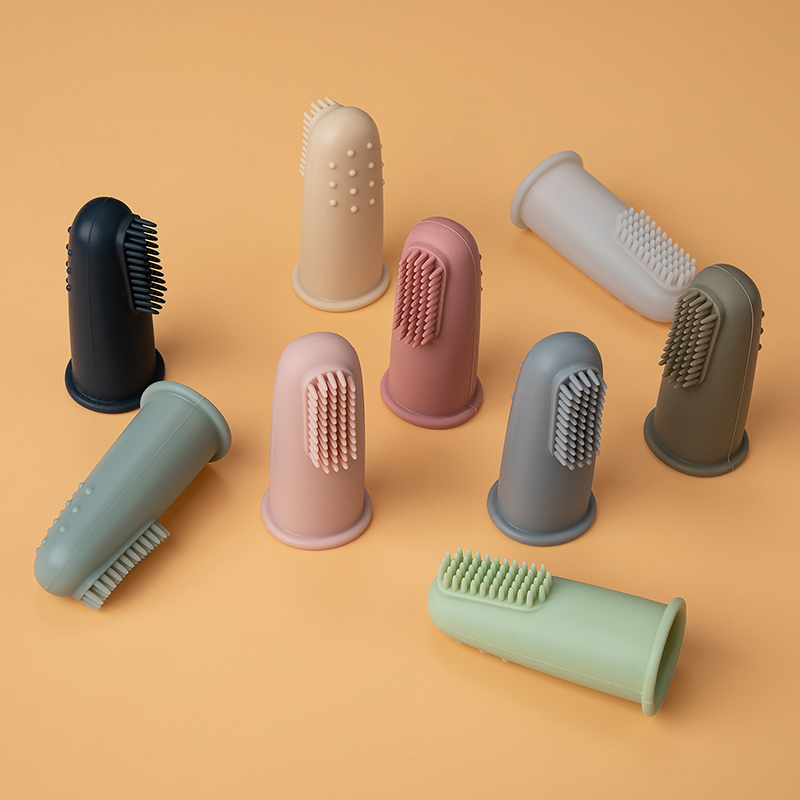Bé Mềm Mại Ngón Tay Bàn Chải Đ - đánh giá và giá Health Wellness Items