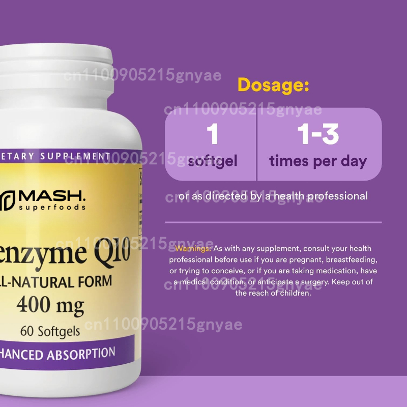 120PCS Coenzyme Q10 Capsules P - đánh giá và giá Health Wellness Food