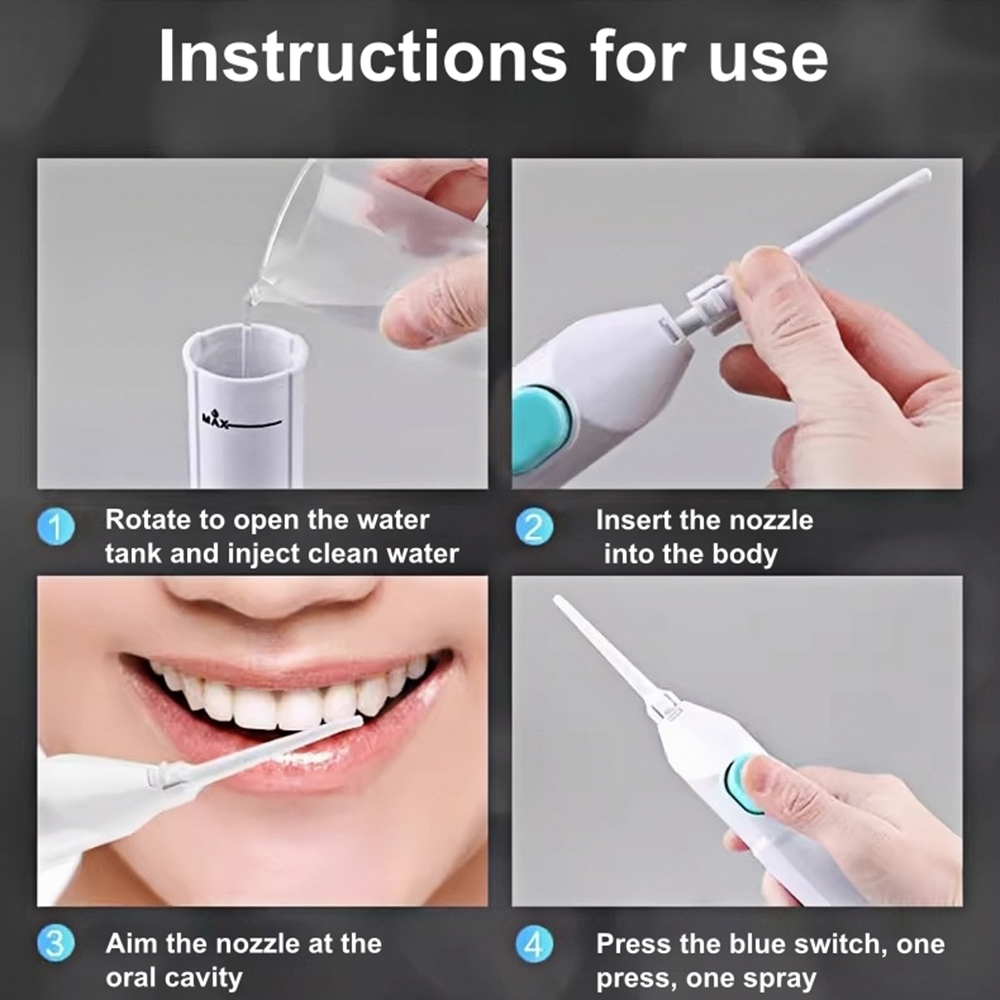 Portable High-Pressure Oral Ir - đánh giá và giá Oral Irrigator Flosser