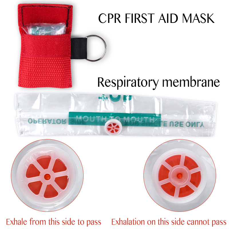 50pcs CPR Resuscitator Mask Po - đánh giá và giá Health Wellness Items