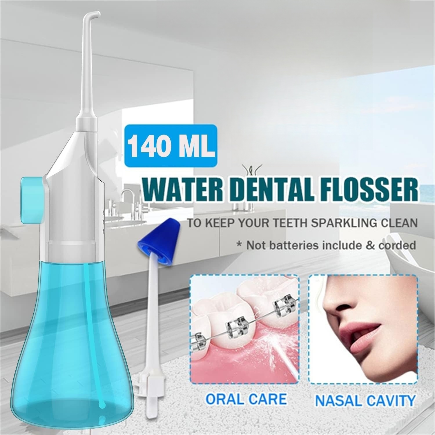 110ML/140ML Portable Hand-Powe - đánh giá và giá Oral Irrigator Flosser