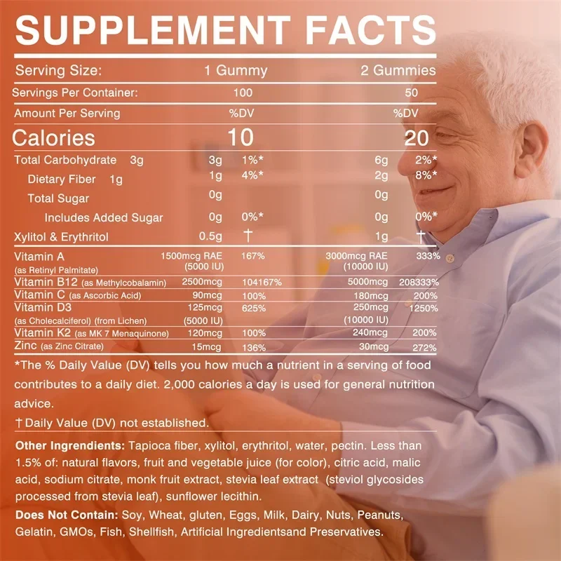 Vitamin D3 K2 + Vitamin B12 Gu - đánh giá và giá Health Wellness Items