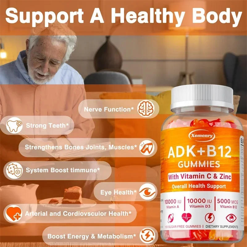 Vitamin D3 K2 + Vitamin B12 Gu - đánh giá và giá Health Wellness Items