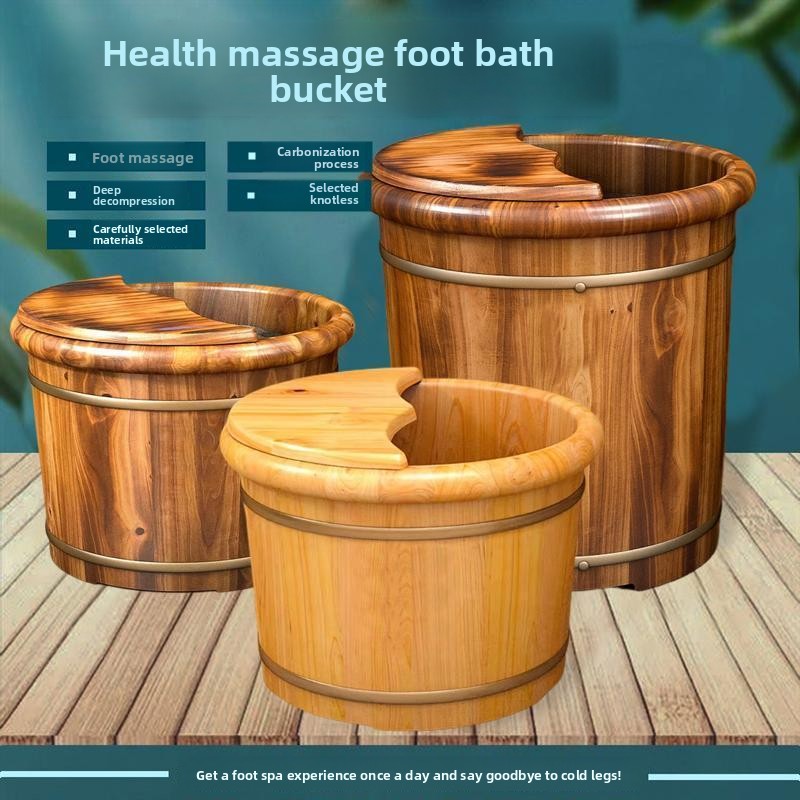 HYS cedar foot bucket foot mas - đánh giá và giá Foot Bath Massager