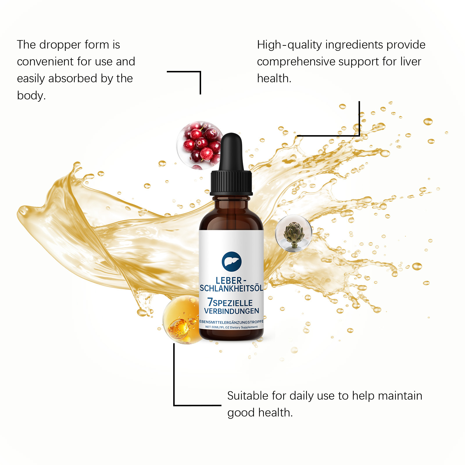DOCTEAT Liver Health Drops Det - đánh giá và giá Health & Wellness Utsg