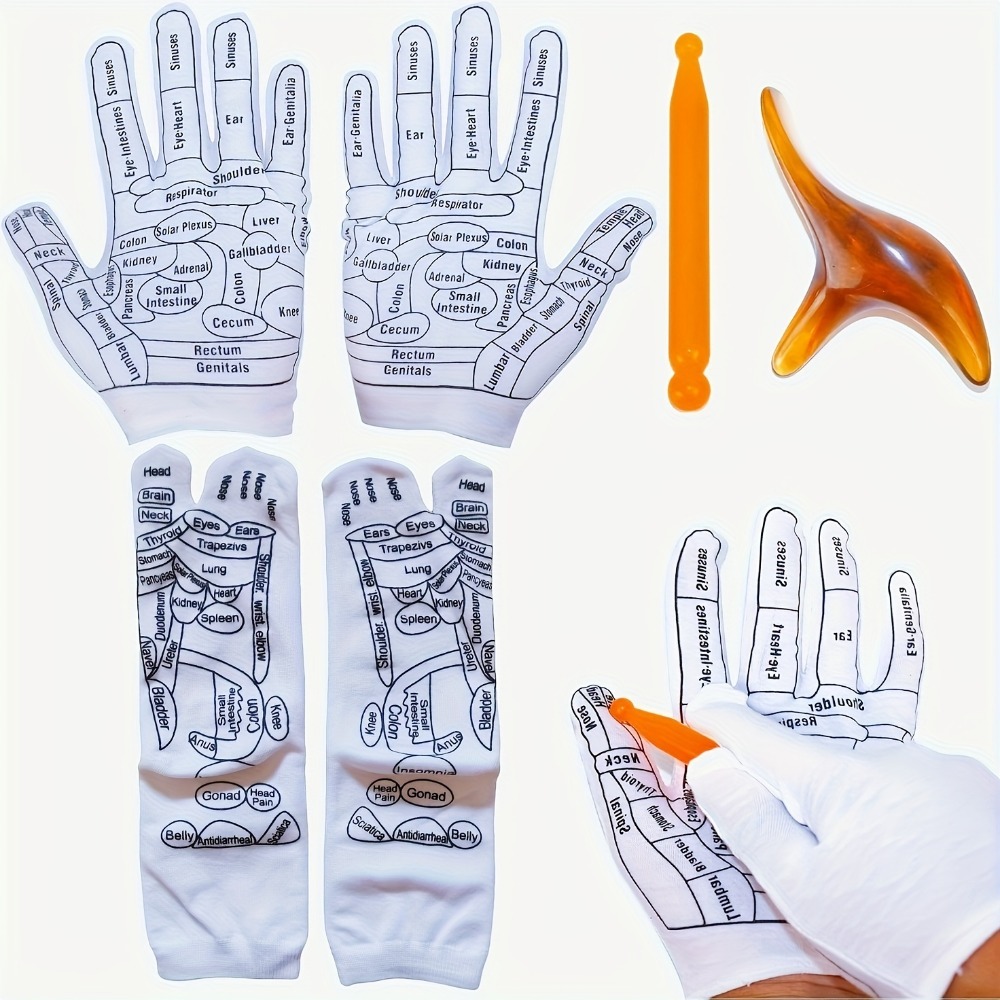 Acupressure Hand Gloves Reflex - đánh giá và giá Health Wellness Kit