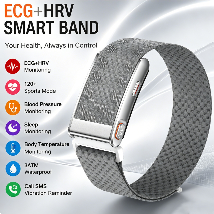 Smart Health Bracelet ECG HRV  - đánh giá và giá Health Wellness Zone